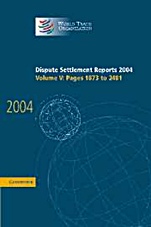 Dispute Settlement Reports 2004 - ISBN 9780521867771