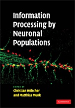 Information Processing by Neuronal Populations - ISBN 9780521873031