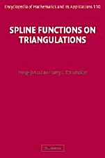 Spline Functions on Triangulations - ISBN 9780521875929