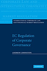 EC Regulation of Corporate Governance - ISBN 9780521876674