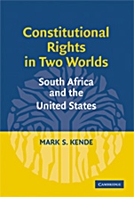 Constitutional Rights in Two Worlds - ISBN 9780521879040