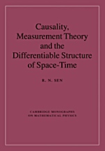 Causality, Measurement Theory and the Differentiable Structure of Space-Time - ISBN 9780521880541