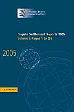Dispute Settlement Reports 2005 - ISBN 9780521885430