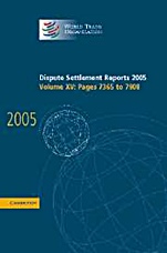 Dispute Settlement Reports 2005 - ISBN 9780521885959