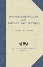 Linear Inverse Problems and Tikhonov Regularization - ISBN 9780883851418