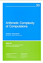 Arithmetic Complexity of Computations - ISBN 9780898711639