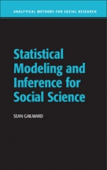 Statistical Modeling and Inference for Social Science - ISBN 9781107003149