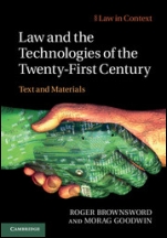 Law and the Technologies of the Twenty-First Century - ISBN 9781107006553