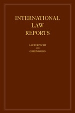 International Law Reports - ISBN 9781107021792