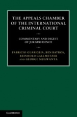 The Appeals Chamber of the International Criminal Court - ISBN 9781107027886