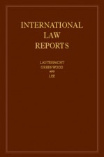 International Law Reports - ISBN 9781107036758