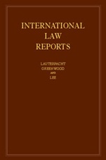 International Law Reports - ISBN 9781107036765
