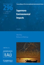 Supernova Environmental Impacts (IAU S296) - ISBN 9781107044777
