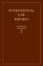 International Law Reports - ISBN 9781107058835