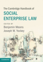 The Cambridge Handbook of Social Enterprise Law - ISBN 9781107186552