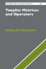 Toeplitz Matrices and Operators - ISBN 9781107198500