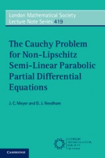 The Cauchy Problem for Non-Lipschitz Semi-Linear Parabolic Partial Differential Equations - ISBN 9781107477391