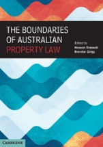 The Boundaries of Australian Property Law - ISBN 9781107572652