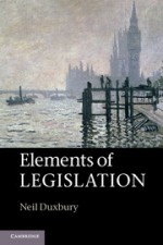 Elements of Legislation - ISBN 9781107606081