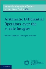 Arithmetic Differential Operators over the p-adic Integers - ISBN 9781107674141