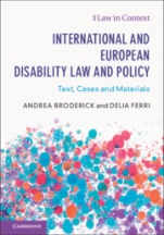 International and European Disability Law and Policy - ISBN 9781108406604