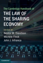 The Cambridge Handbook of the Law of the Sharing Economy - ISBN 9781108416955