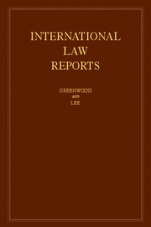 International Law Reports - ISBN 9781108418867
