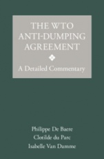 The WTO Anti-Dumping Agreement - ISBN 9781108423519