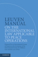 Leuven Manual on the International Law Applicable to Peace Operations - ISBN 9781108441131