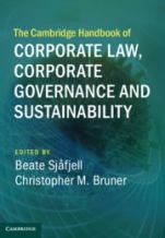 The Cambridge Handbook of Corporate Law, Corporate Governance and Sustainability - ISBN 9781108473293