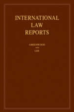 International Law Reports - ISBN 9781108473552