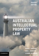 Australian Intellectual Property Law - ISBN 9781108746953
