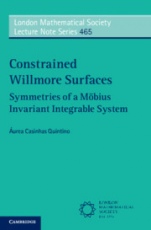 Constrained Willmore Surfaces - ISBN 9781108794428