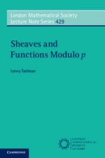 Sheaves and Functions Modulo  p  - ISBN 9781316502594