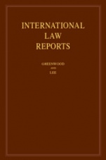 International Law Reports - ISBN 9781316511367