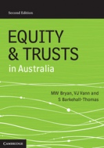 Equity and Trusts in Australia - ISBN 9781316621943