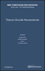Titanium Dioxide Nanomaterials - ISBN 9781605113296