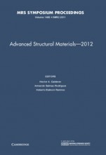 Advanced Structural Materials ? 2012 - ISBN 9781605114620