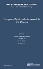 Compound Semiconductor Materials and Devices - ISBN 9781605116129