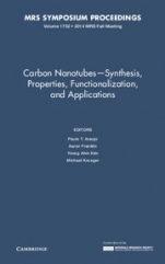 Carbon Nanotubes - Synthesis, Properties, Functionalization, and Applications - ISBN 9781605117294