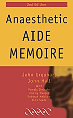 Anaesthetic Aide Memoire - ISBN 9781841101927