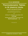 Thermodynamic Tables in SI (Metric) Units - ISBN 9780521386937