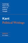Kant: Political Writings - ISBN 9780521398374