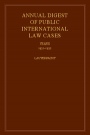 International Law Reports - ISBN 9780521463515