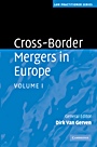 Cross-Border Mergers in Europe - ISBN 9780521483278