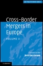 Cross-Border Mergers in Europe - ISBN 9780521487603