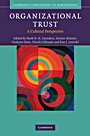 Organizational Trust - ISBN 9780521492911