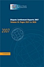 Dispute Settlement Reports 2007 - ISBN 9780521516853