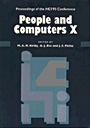 People and Computers X - ISBN 9780521567299