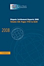 Dispute Settlement Reports 2008 - ISBN 9780521762991